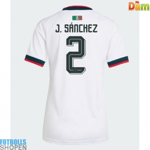 Billiga Mexiko Jorge Sanchez #2 Bortatröja Dam VM 2026 Kortärmad